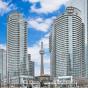 Waterfront Queens Quay West , Toronto Canada
